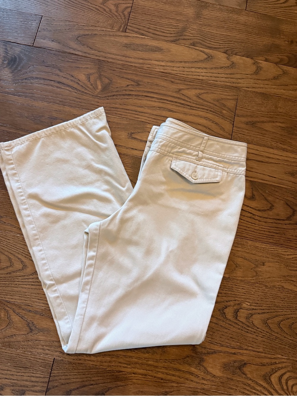 LOFT Khaki Boot Cut Pants Size 6P